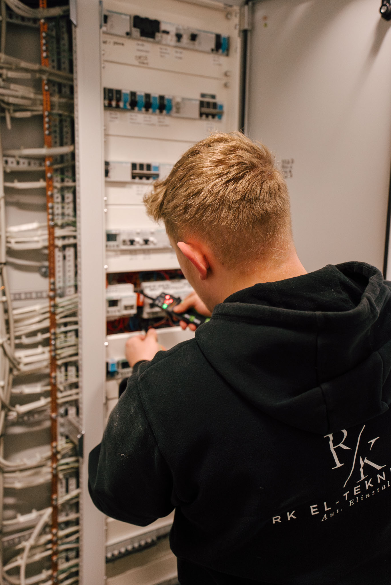 El-renovering — installation udført af RK El-Teknik